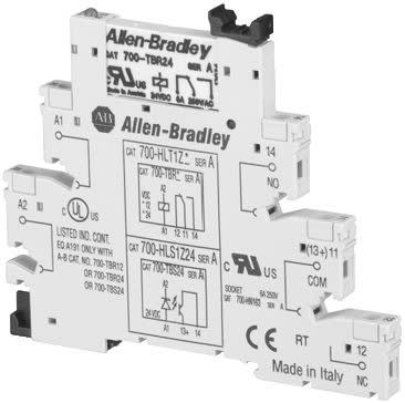 ROCKWELL AUTOMATION - RCK700-HLT1U12 12 V AC/DC GP TERMINAL BLOCK RELAY