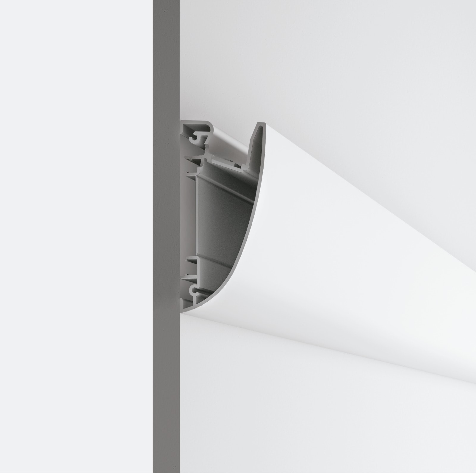 LINEA LIGHT (ILED) - ILD65022 FYLO ALU.1 APPLIQUE MONO.85X40X2000