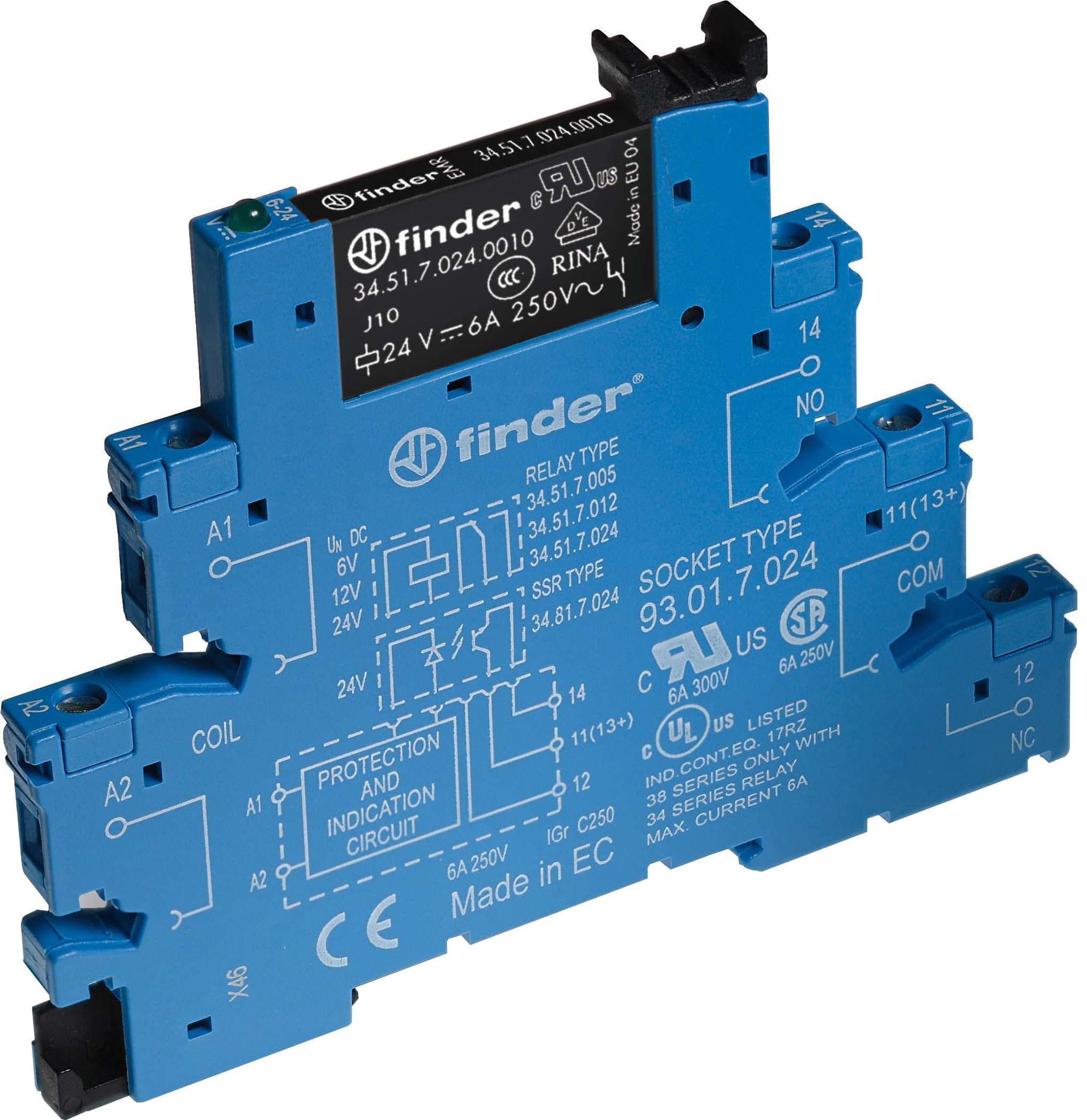 FINDER SPA - FIN385101255060 INTERFACCIA MODULARE EMR 1CO MORS.BUSSOL