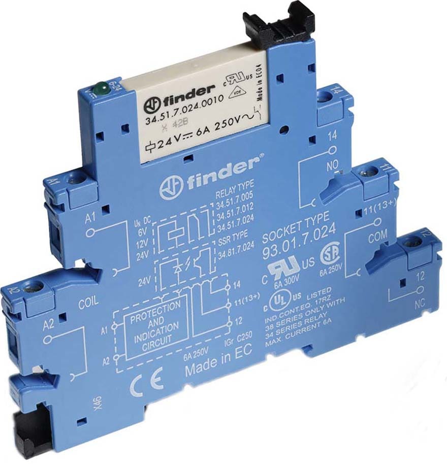FINDER SPA - FIN385100125060 INTERFACCIA MODULARE EMR 1CO MORS.VITE