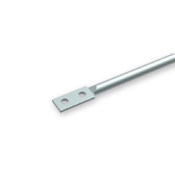 ARNOCANALI SPA - ARN386A200 ASTA D16 ACCIAIO ZINCATO CALDO 2M