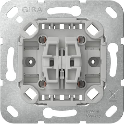 GIRA - GGI387500 PS.BIL. COMMUTATORE 2 MOD. S.GR. MODULO