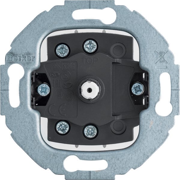 BERKER - BRK387503 INT.MANP.DOPPIO 1930/GLAS/R.CLASSIC