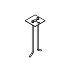 LINEA LIGHT (ILED) - ILD65082 KIT TIRANTI FISSAGGIO C/DIMA X PEAK