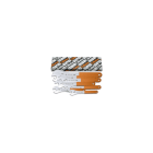 BM SPA - BMM039520207 SERIE CH.FORCHETTA SEMPLICI RIV.PVC /S7