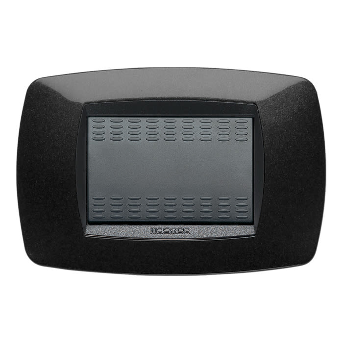 MASTER SRL - MST39TC203 MODO PLACCA 3 POSTI NERO