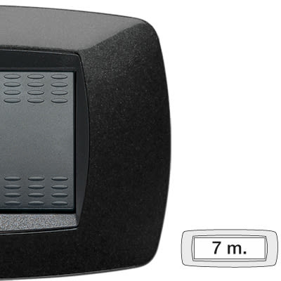 MASTER SRL - MST39TC207 MODO PLACCA 7 POSTI NERO