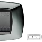 MASTER SRL - MST39TC227 MODO PLACCA 7 POSTI CROMATO