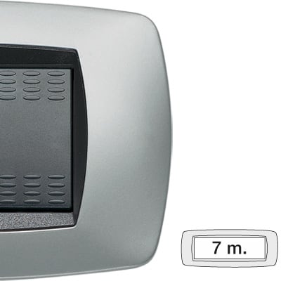 MASTER SRL - MST39TC257 MODO PLACCA 7 POSTI TITANIO