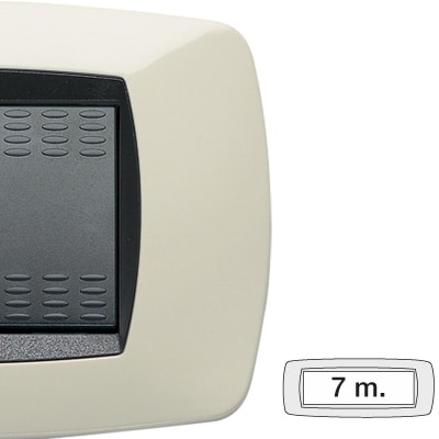 MASTER SRL - MST39TC287 MODO PLACCA 7 POSTI AVORIO