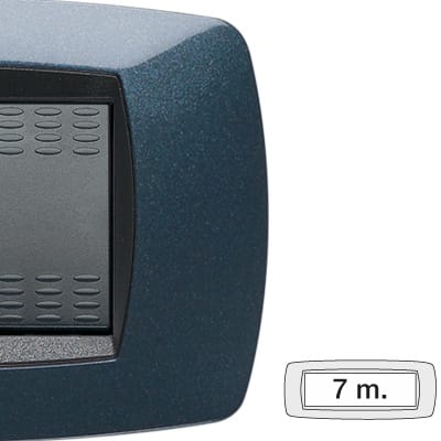 MASTER SRL - MST39TC357 MODO PLACCA 7 POSTI BLU NOTTE