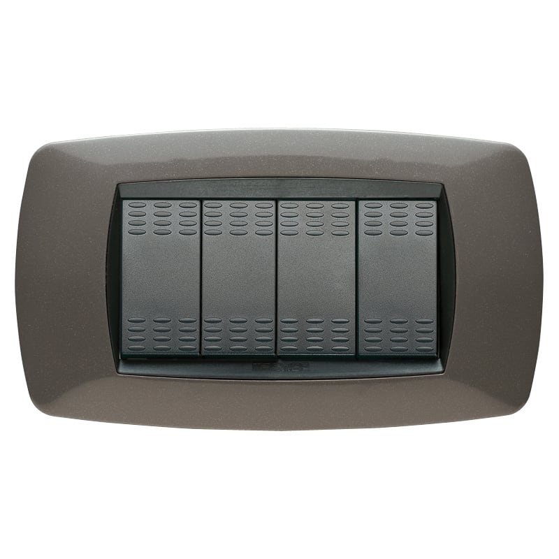 MASTER SRL - MST39TC384 MODO PLACCA 4 POSTI GRIGIO ANTRACITE