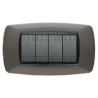 MASTER SRL - MST39TC384 MODO PLACCA 4 POSTI GRIGIO ANTRACITE
