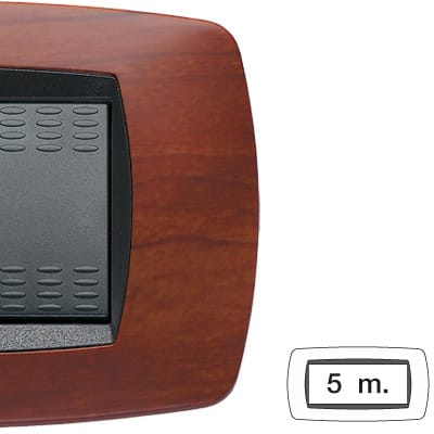 MASTER SRL - MST39TC415 MODO PLACCA 5 POSTI CILIEGIO