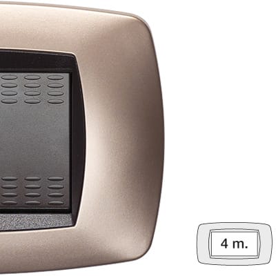 MASTER SRL - MST39TC544 MODO PLACCA 4 POSTI RAME OPACO