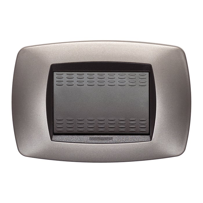 MASTER SRL - MST39TC553 MODO PLACCA 3 POSTI BRONZO OPACO