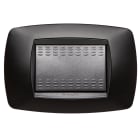 MASTER SRL - MST39TC813 MODO PLACCA 3 POSTI NERO OPACO