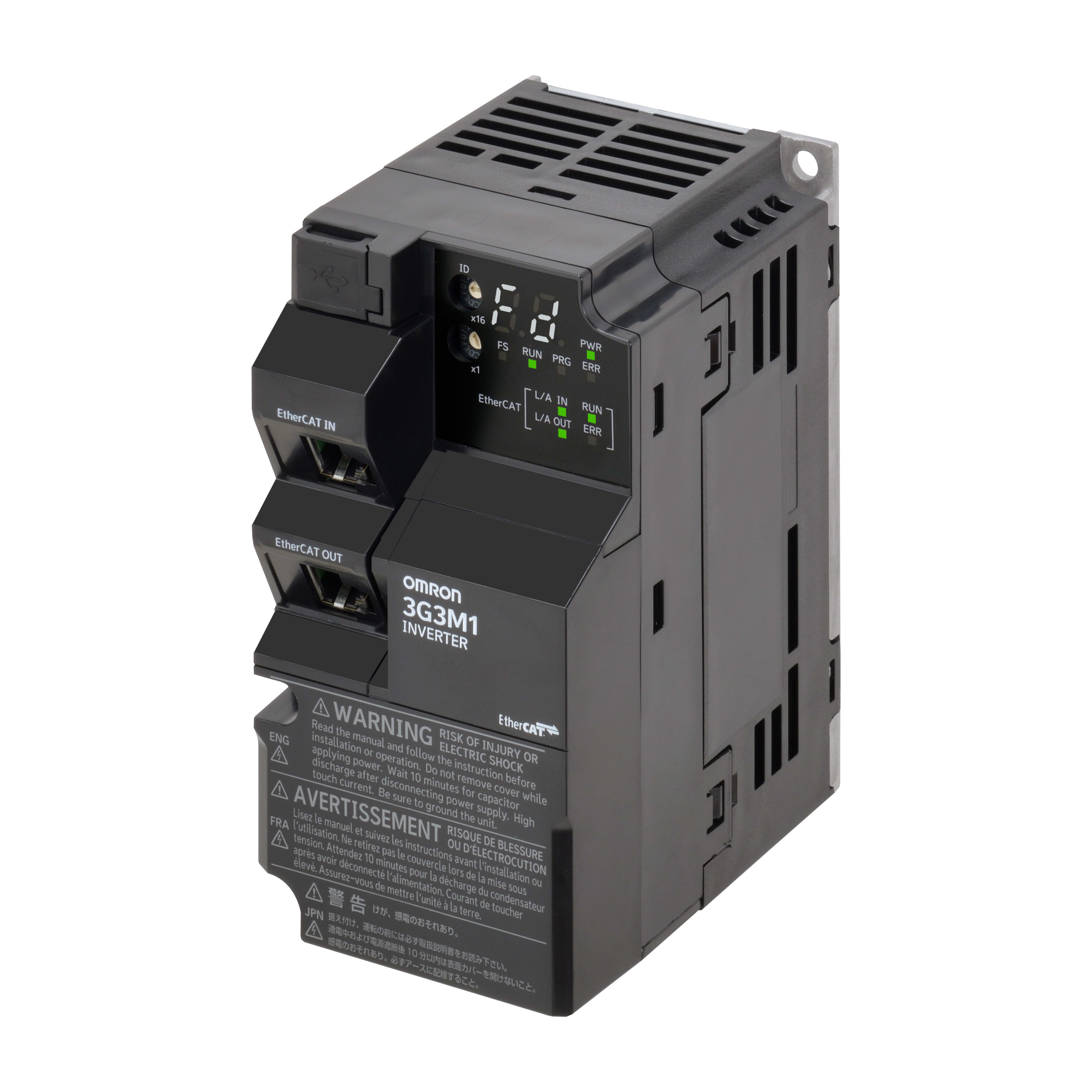 OMRON - OMR3G3M1AB007ECT INVERTER M1-ECT,200V 1-PH,0,75KW,5,0A(HH