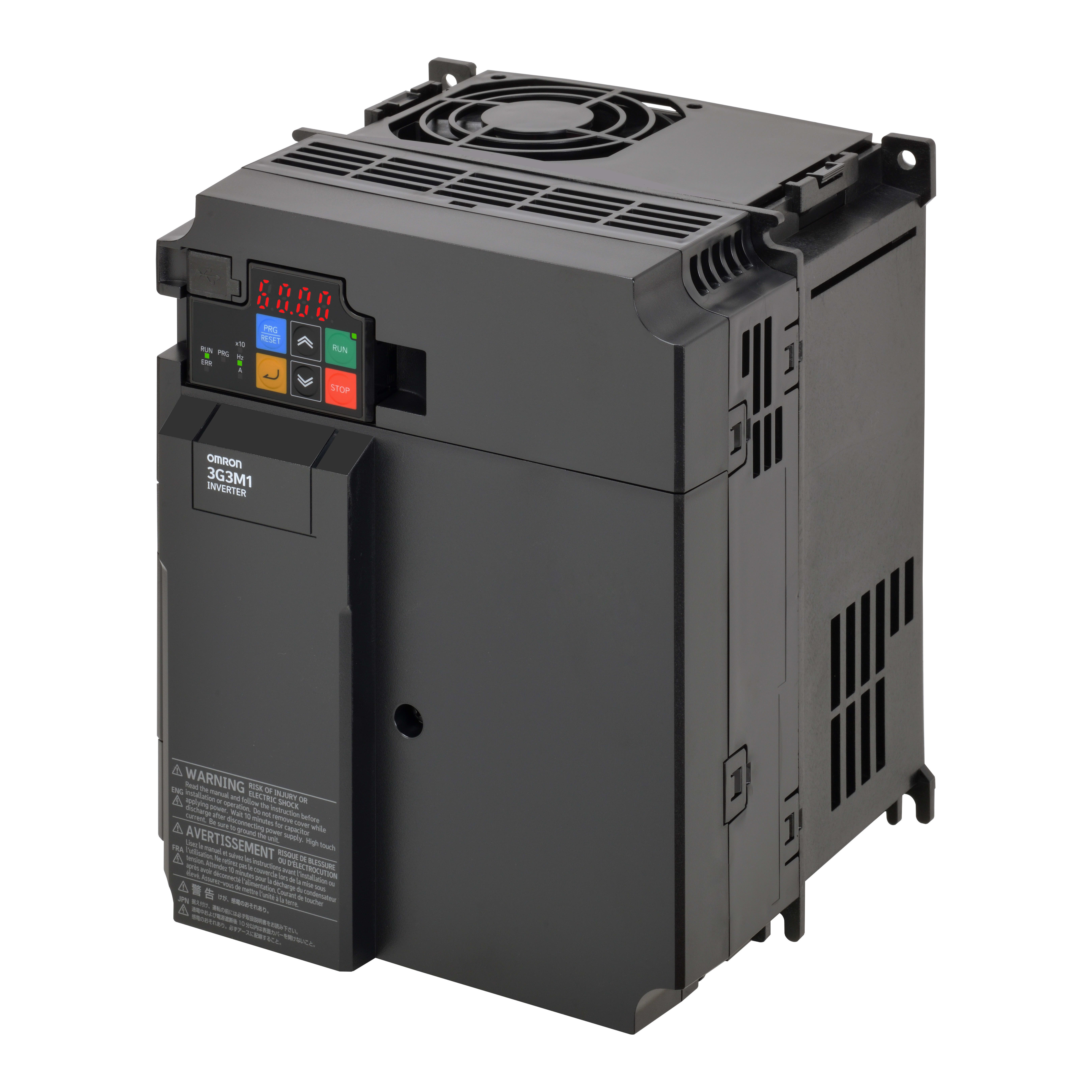 OMRON - OMR3G3M1AB037 INVERTER M1,200V 1-PH,3,7KW,17,5A(HHD)