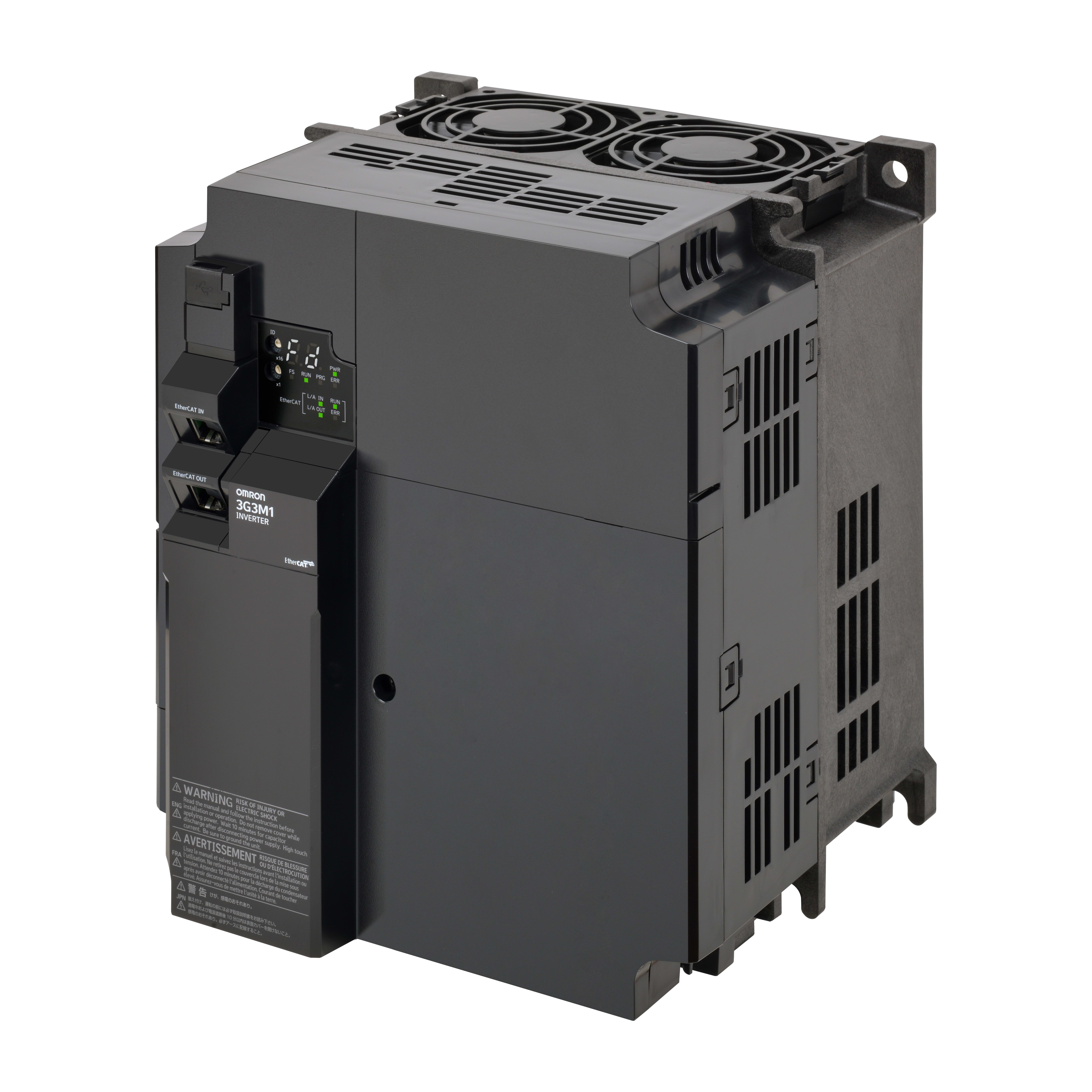 OMRON - OMR3G3M1A4150ECT INVERTER M1-ECT,400V 3-PH,15KW,31A(HHD)