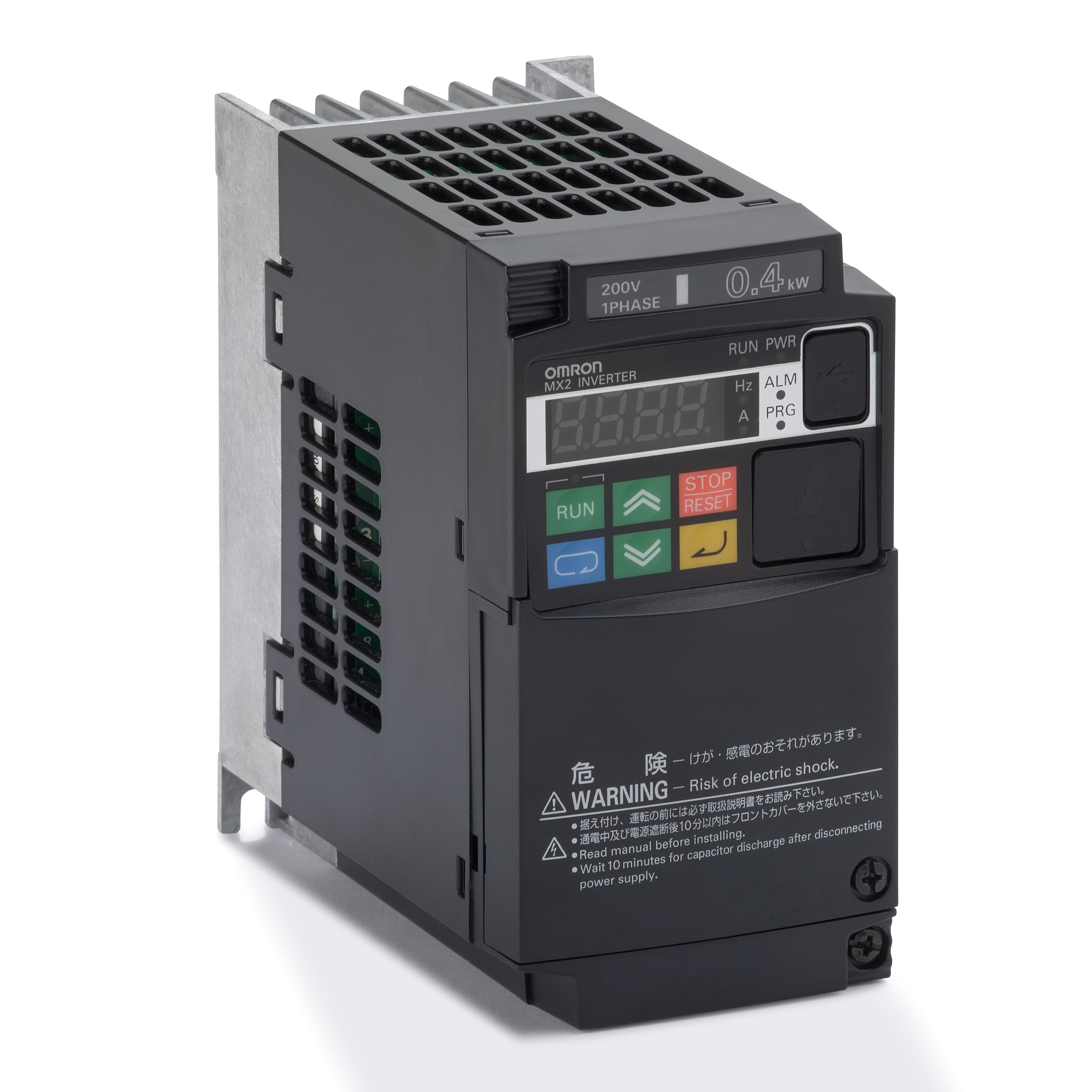 OMRON - OMR3G3MX2AB004EQ1 MX2, 200Vc.a., mono, 0,4kW, 3A, 580Hz