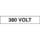 GRAFOPLAST SRL - GRALA12544F1 380V VINYL AD 136X24MM 14PZ/FG