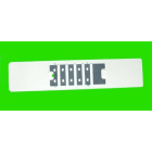 GRAFOPLAST SRL - GRASI2K0017 PIASTRA TESSERE MORSETTI SERIE TB - 1PZ