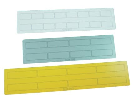 GRAFOPLAST SRL - GRASI2K202W T. PULSANTI 50X15MM BIANCO PMMA 96PZ