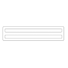 GRAFOPLAST SRL - GRASI2K415430M STRISCIA ADESIVA 430X15MM METAL PVC 40PZ