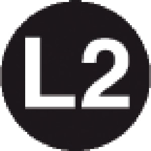 GRAFOPLAST SRL - GRALA20022F1 TONDA L2 W/B VINYL AD D=20 98PZ/FG