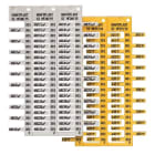 GRAFOPLAST SRL - GRASIHF2W/12MC TESSERA CAVI BIANCO L=12 MM MC= 3000 PZ
