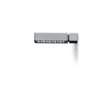 SIMES SPA - SMVS.7132W.14 PARK PARETE +LED 830 D2/P GRI