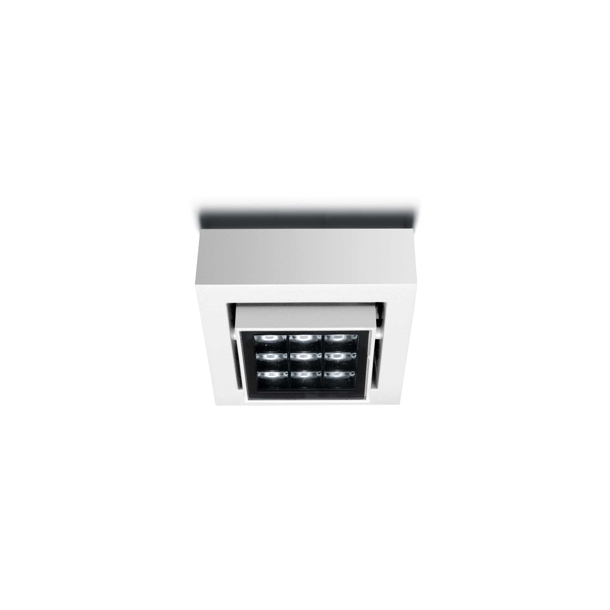 SIMES SPA - SMVS.7520W.01 CATCH Q9 SUP BA+LED 9W FL C.2 BIA
