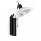 LINEA LIGHT-STILNOVO - SNV8972 LAMPIATTA LUM E27 7W NERO/B.CO