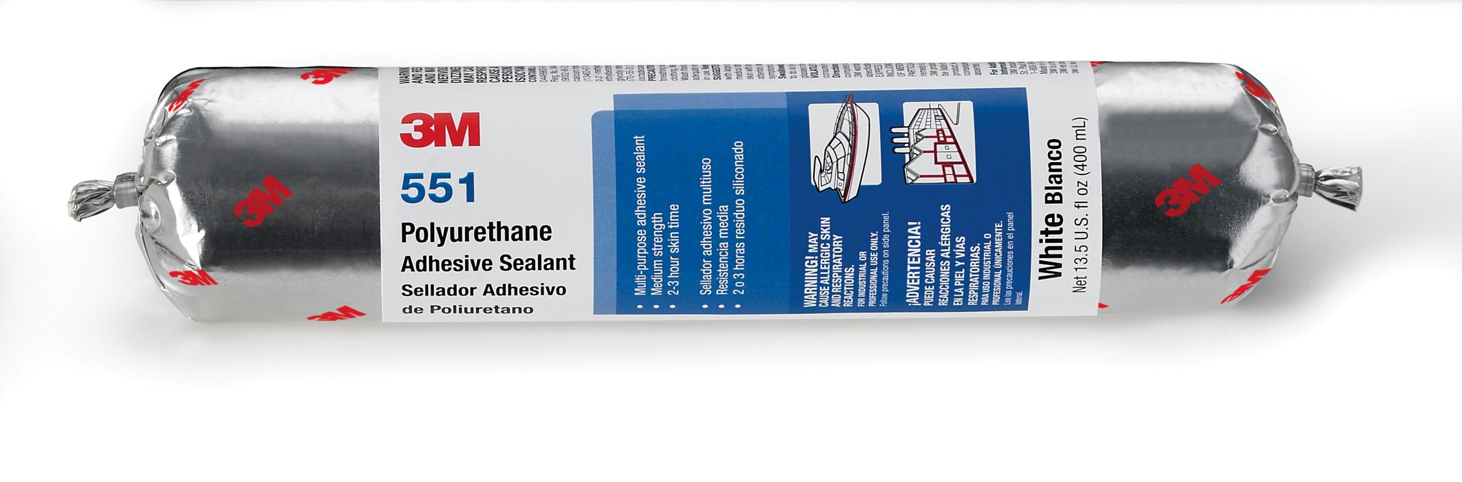 3M ITALIA - 3MF7100001806 551 POLYURETHANE ADH SEAL BK 600ML 12/CV