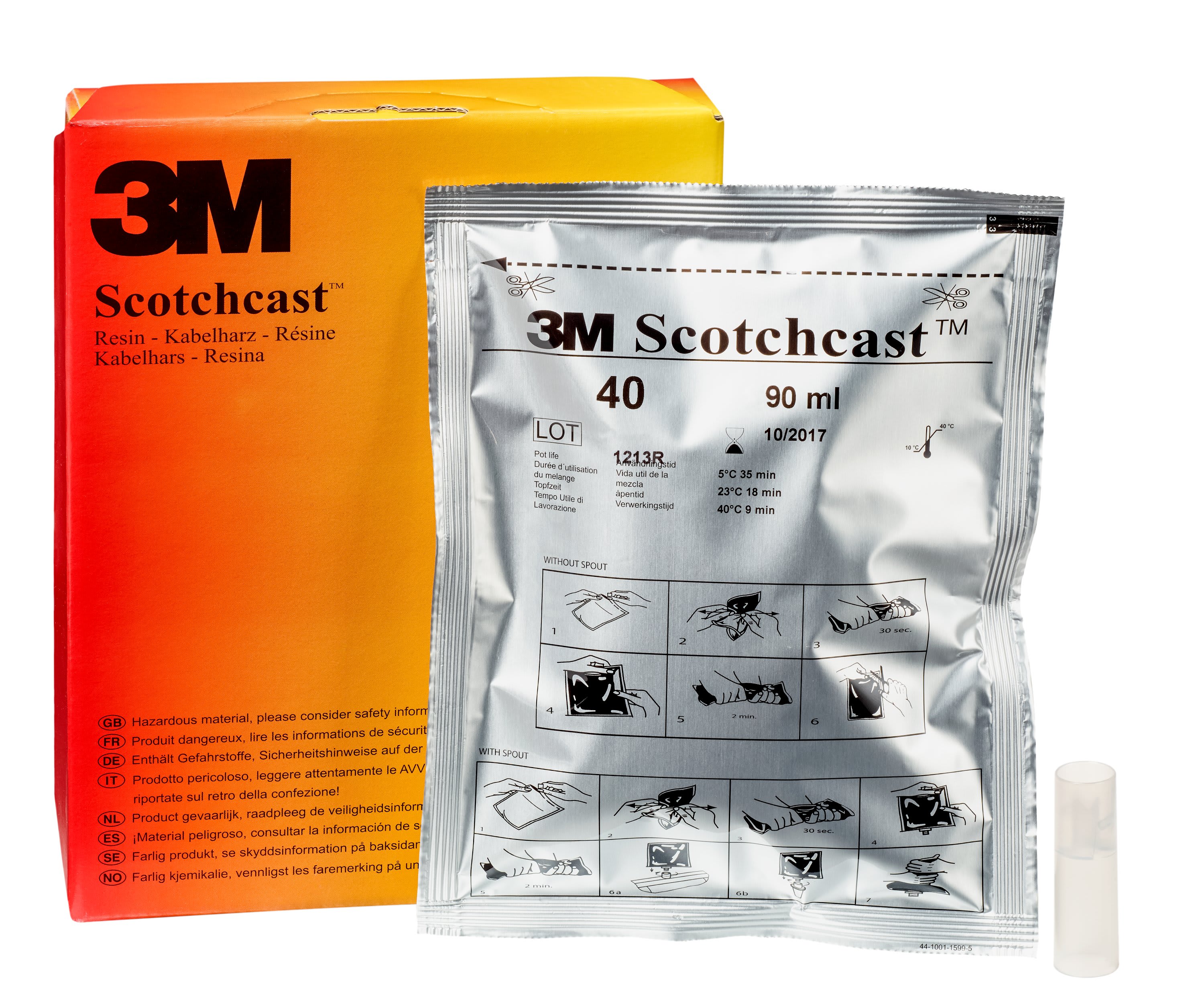 3M ITALIA - 3MI7000035347 SCOTCHCAST RESIN 40 C 370ML