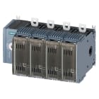 SIEMENS - SIE3KF24120LF11 SEZ FUS 4P 125A NH00 COM SX W/O MANIGLIA