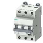 SIEMENS - SIE5SU16367FP20 MTD COMP. 6KA 3P C20 TIPO A 300MA 3UM