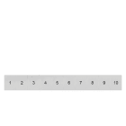 SIEMENS - SIE8WH81204AB05 TARGHETTA FRONT. 8,2MM LONG. 1-10
