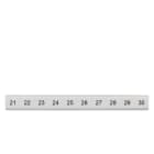 SIEMENS - SIE8WH81213AB25 TARGHETTA PIATT. 6,2MM LONG. 21-30
