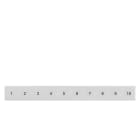 SIEMENS - SIE8WH81205AB05 TARGHETTA FRONT. 10MM LONG. 1-10