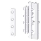 SIEMENS - SIE8PQ60014BA65 COLL. SBARRE. SCOMPARTO H450 3VA27 FISSO