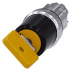 SIEMENS - SIE3SU10504JF010AA0 SEL.KEY 73033 GIALLO 2POS 0-I, 0