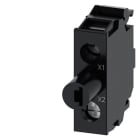 SIEMENS - SIE3SU14012BC601AA0 PORT. LED BIANCO INCL. MONT. BASE 110VAC