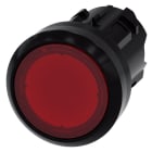 SIEMENS - SIE3SU10010AD200AA0 PULS.LUM.ROSSO LENTE LISCIA
