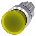 SIEMENS - SIE3SU10511AD300AA0 PULS.LUM.FUNGO GIALLO 30MM