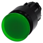 SIEMENS - SIE3SU10011AA400AA0 PULS.LUM.FUNGO VERDE SBLOC. TRAZ. 30MM