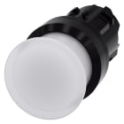 SIEMENS - SIE3SU10011AD600AA0 PULS.LUM.FUNGO BIANCO 30MM