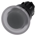SIEMENS - SIE3SU10011BD700AA0 PULS.LUM.FUNGO TRASPARENTE 40MM