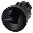 SIEMENS - SIE3SU10003EA100AA0 SELETTORE A LEVETTA 2POS.MANT.PLASTICA
